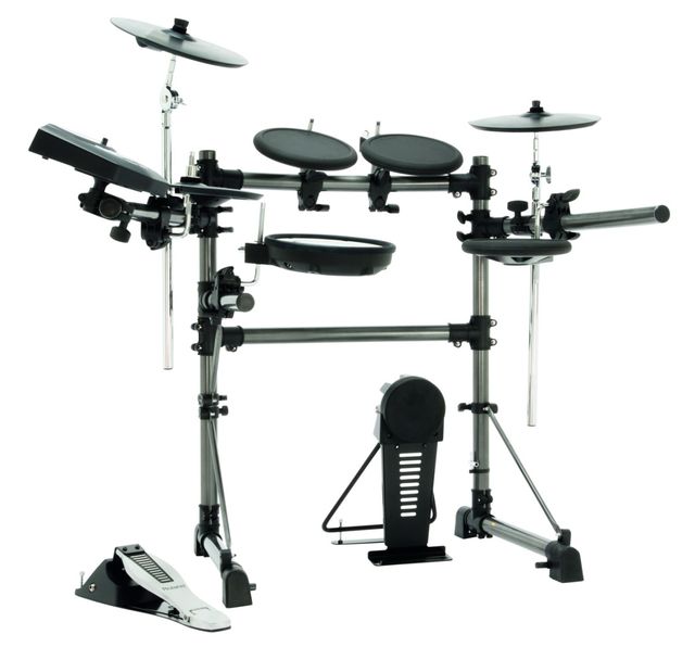 It's a compact setup but can be tailored to suit each player